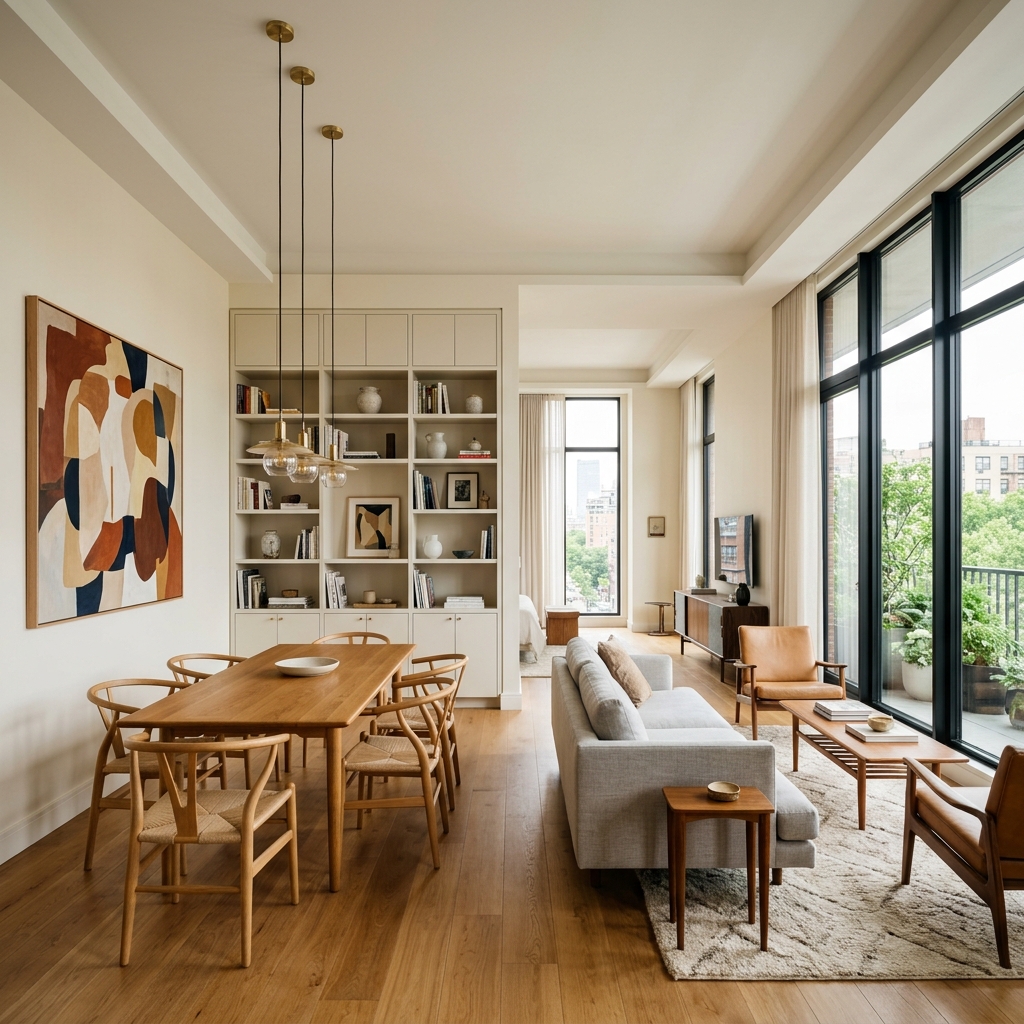 Interior design project by Shape My Home — modern living space